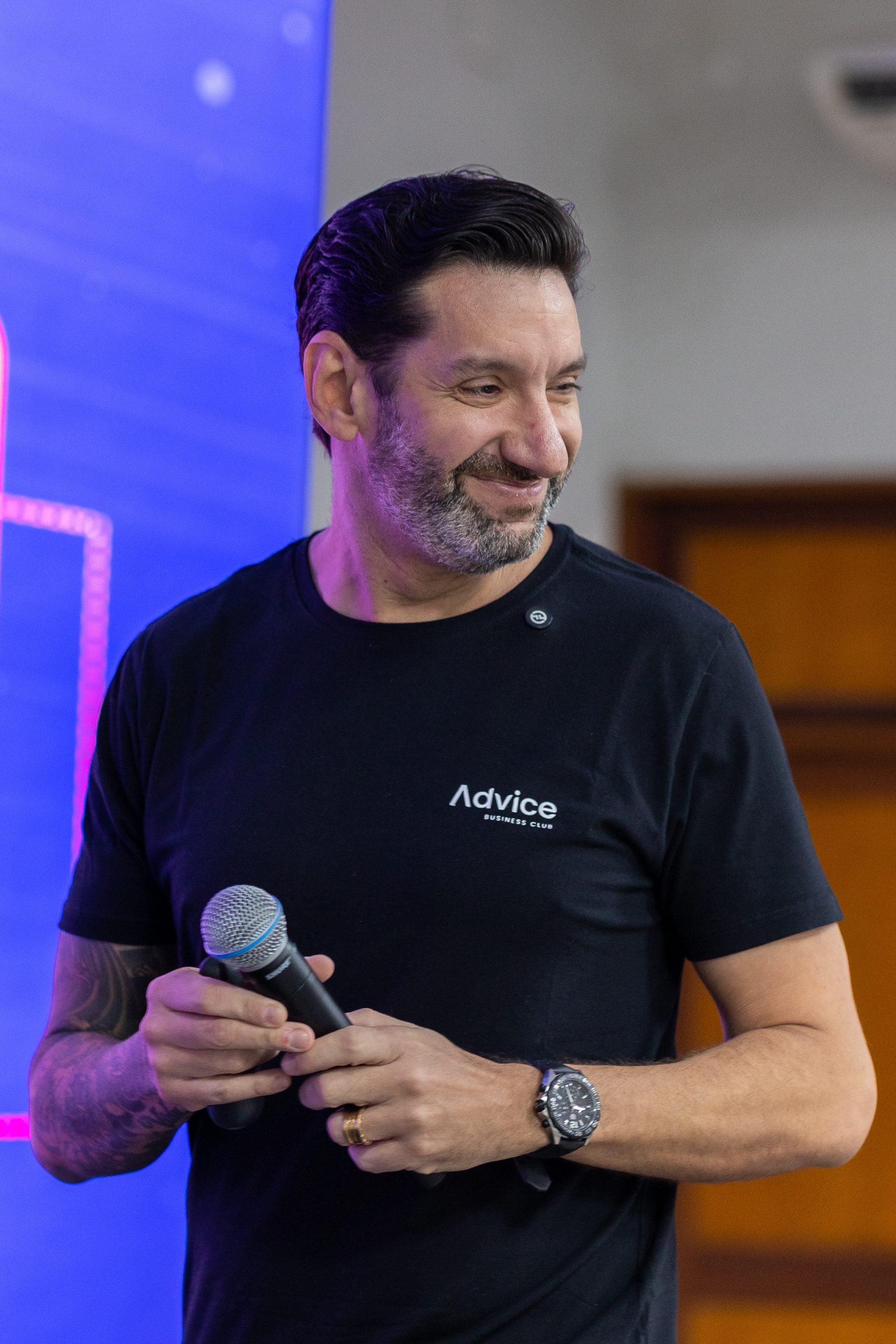 Anderson Souza em palestra